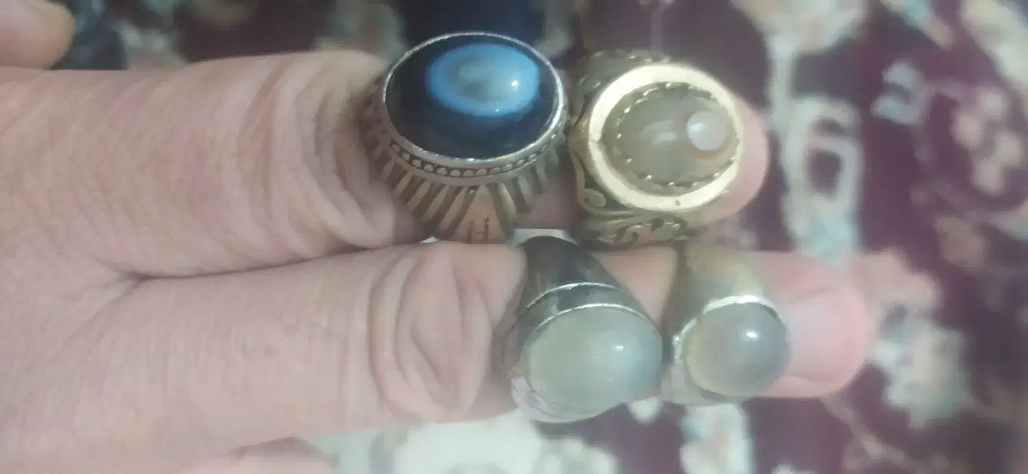 انگشترها برای معاوضه با انگشتر عکس بفرستید|کلکسیون اشیاء عتیقه|کرمانشاه, |دیوار