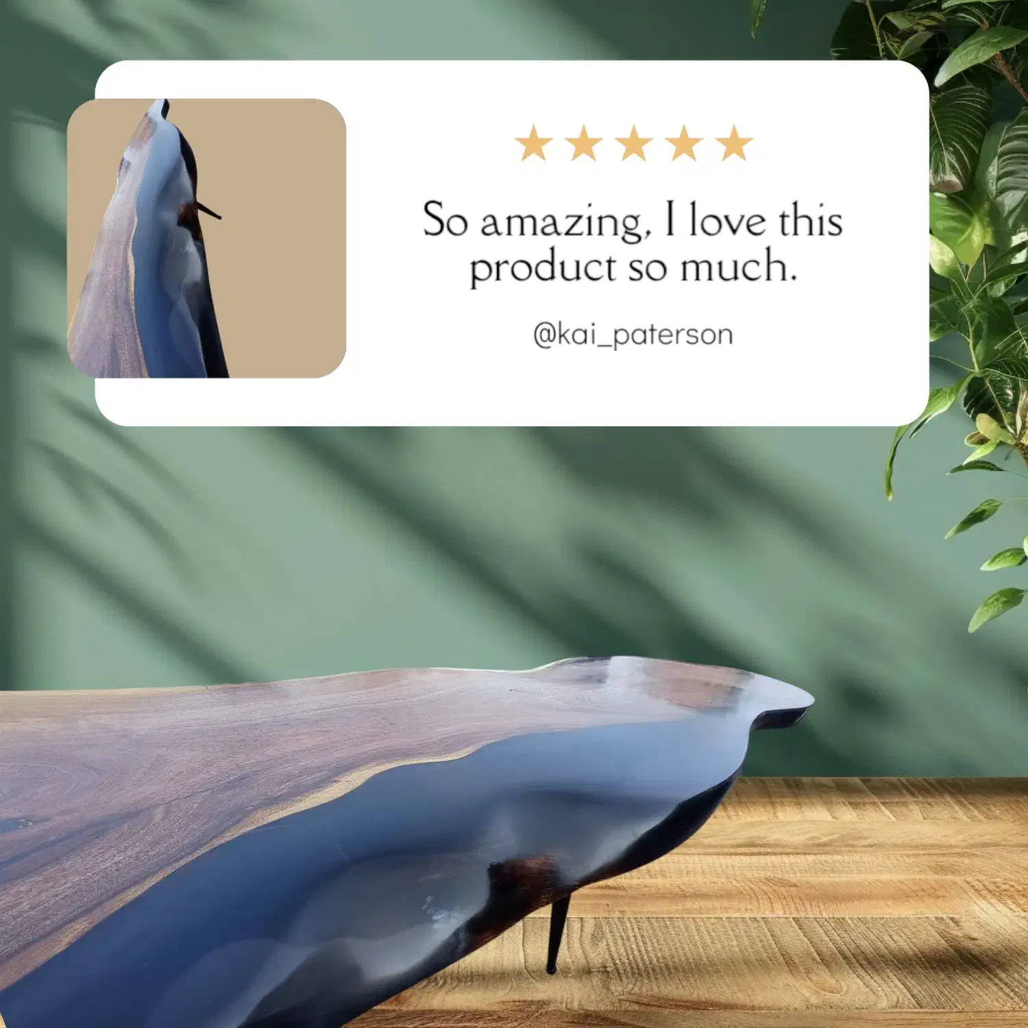 میز بین مبلی روستیک (چوب رزین)|مبلمان خانگی و میز عسلی|تهران, امجدیه (خاقانی)|دیوار