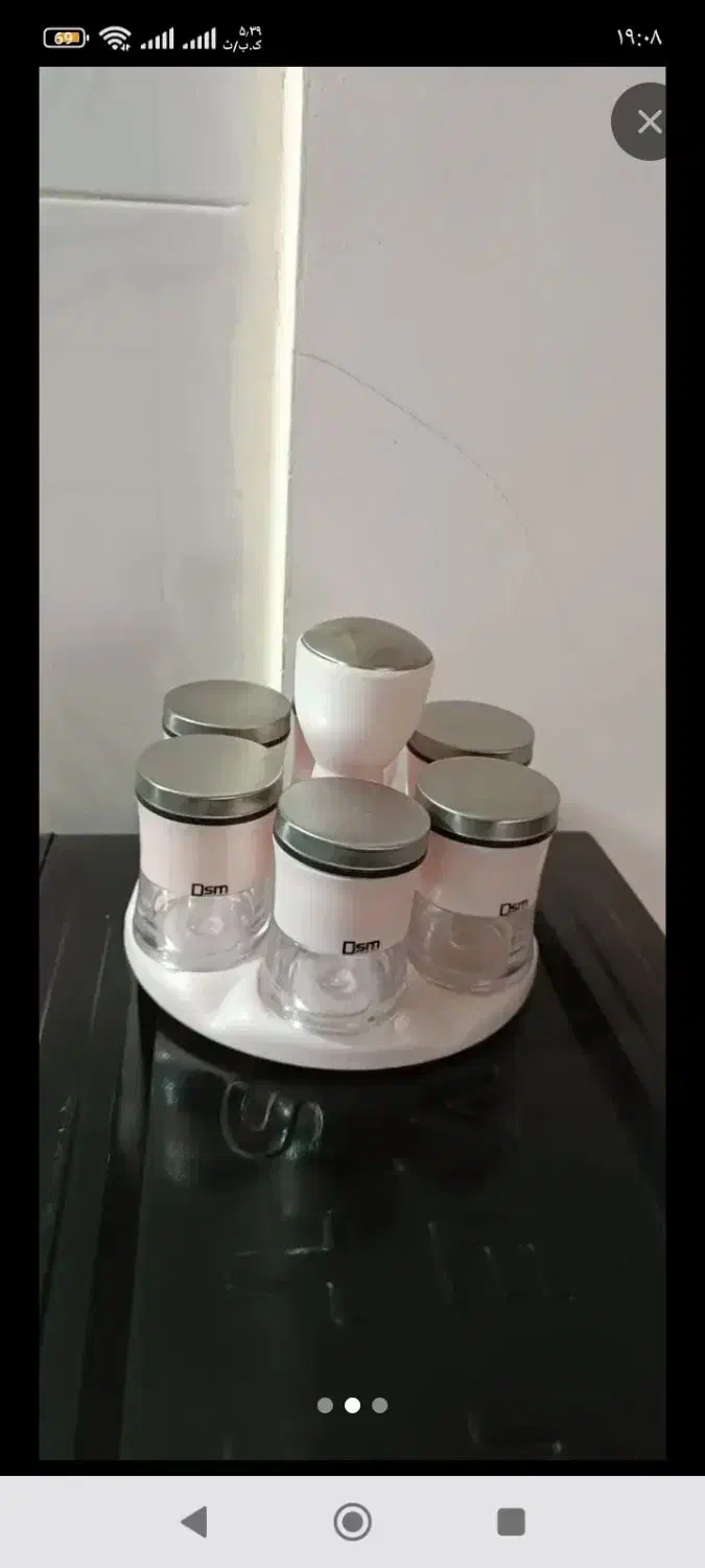 جا ادویه ای|ظروف نگهدارنده، پلاستیکی، یک‌بارمصرف|محمدیه-قزوین, |دیوار