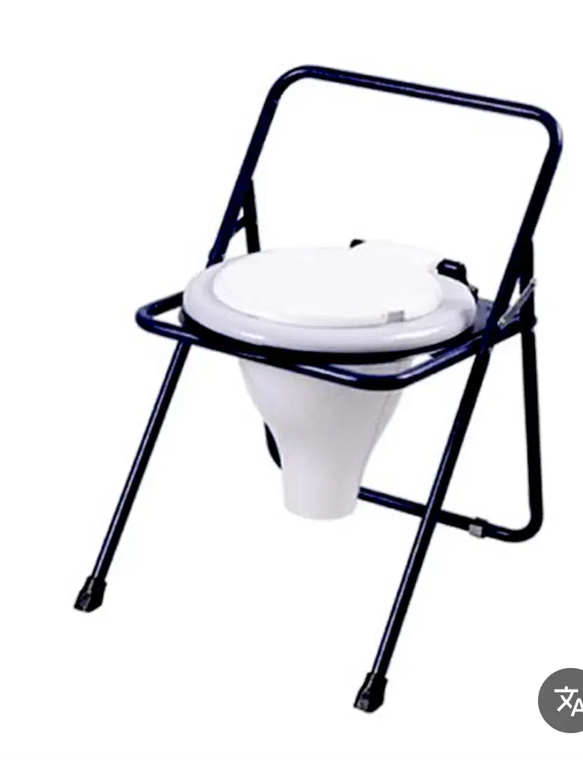 توالت فرنگی پلاستیکی و تاشو در حد نو|لوازم سرویس بهداشتی|ساوه, |دیوار