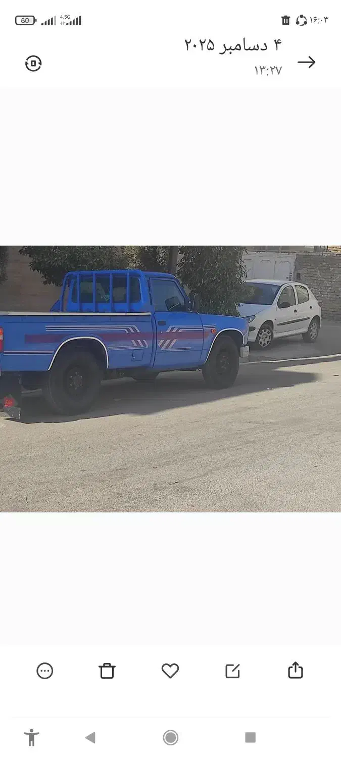 نیسان آبشنال دوگانه|خودرو سواری و وانت|شیراز, تاچارا|دیوار