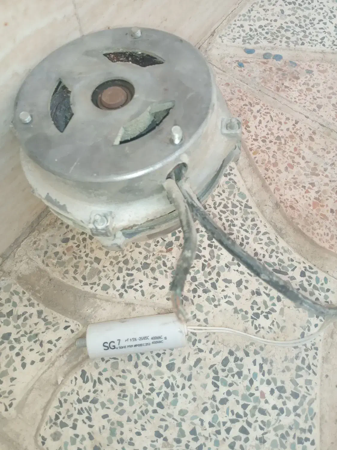 موتور کولر دینام کولر دستی ۴۵۰هزار|کولر آبی|اصفهان, قهجاورستان|دیوار