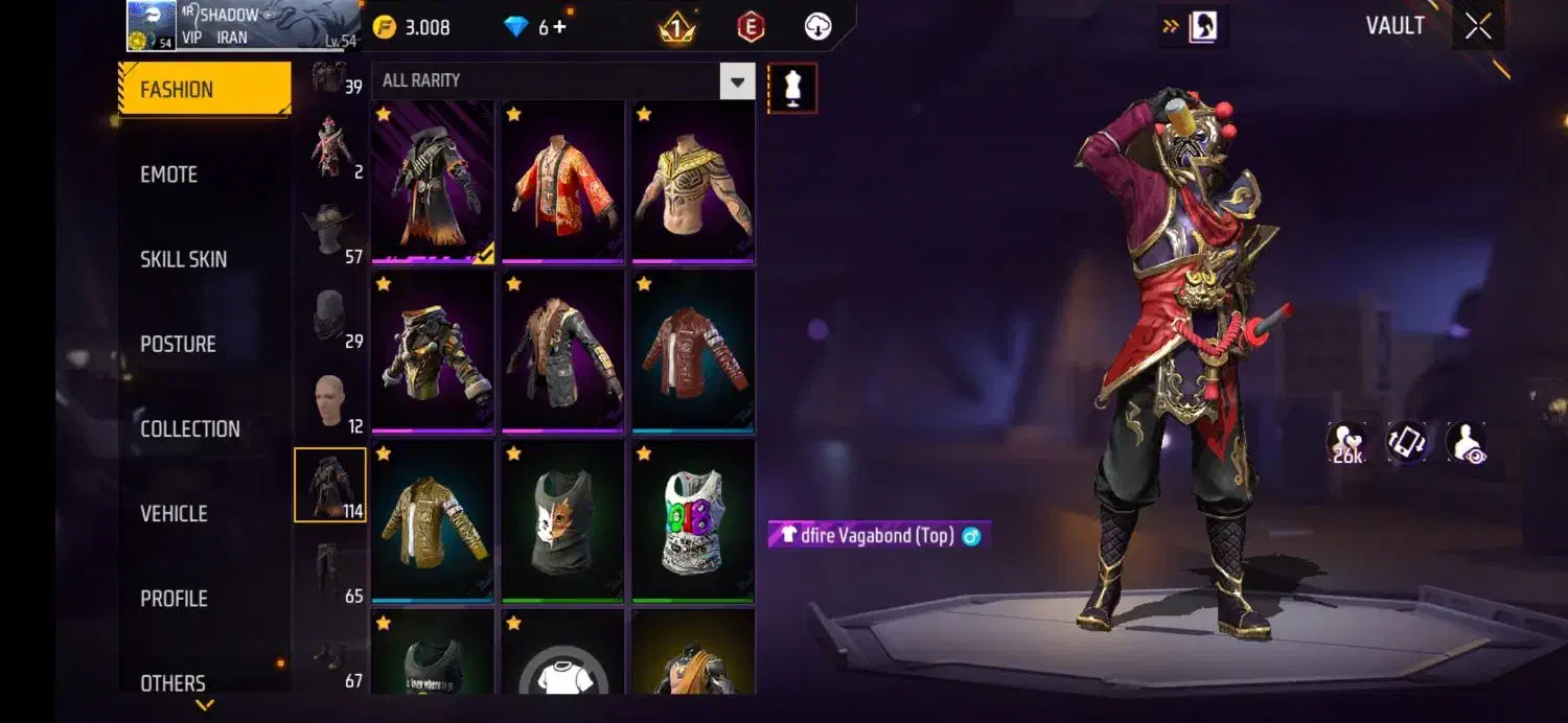 اکانت فری فایر قدیمی ۲۰۱۹ پیش خرید الیت ۷|کنسول، بازی ویدئویی و آنلاین|دزفول, |دیوار