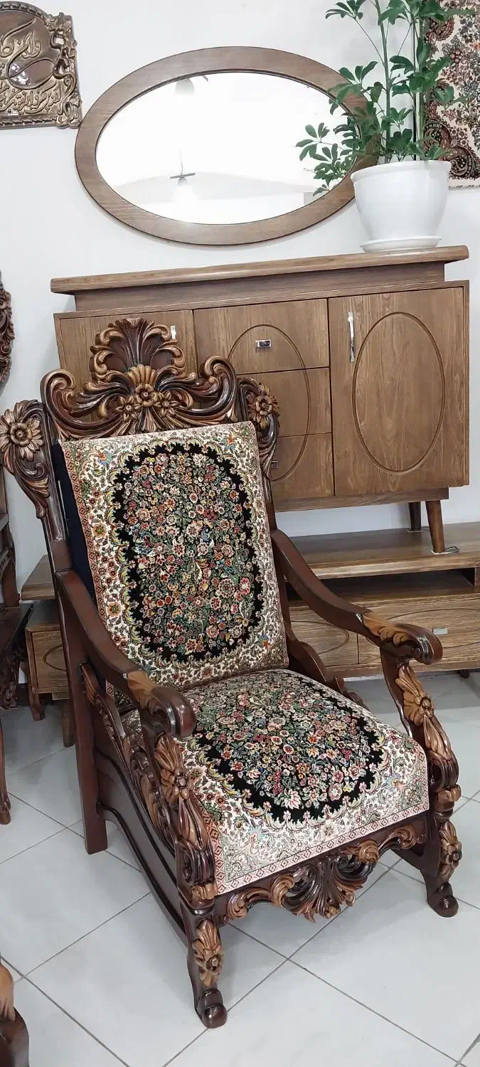 سرای مبل قالی (خاص) فرش فیروزه ای|مبلمان خانگی و میز عسلی|کرمان, |دیوار