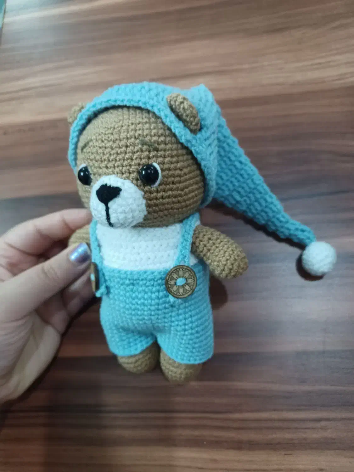 عروسک خرس خوابالو|اسباب‌بازی بچه|کاشان, ولیعصر|دیوار