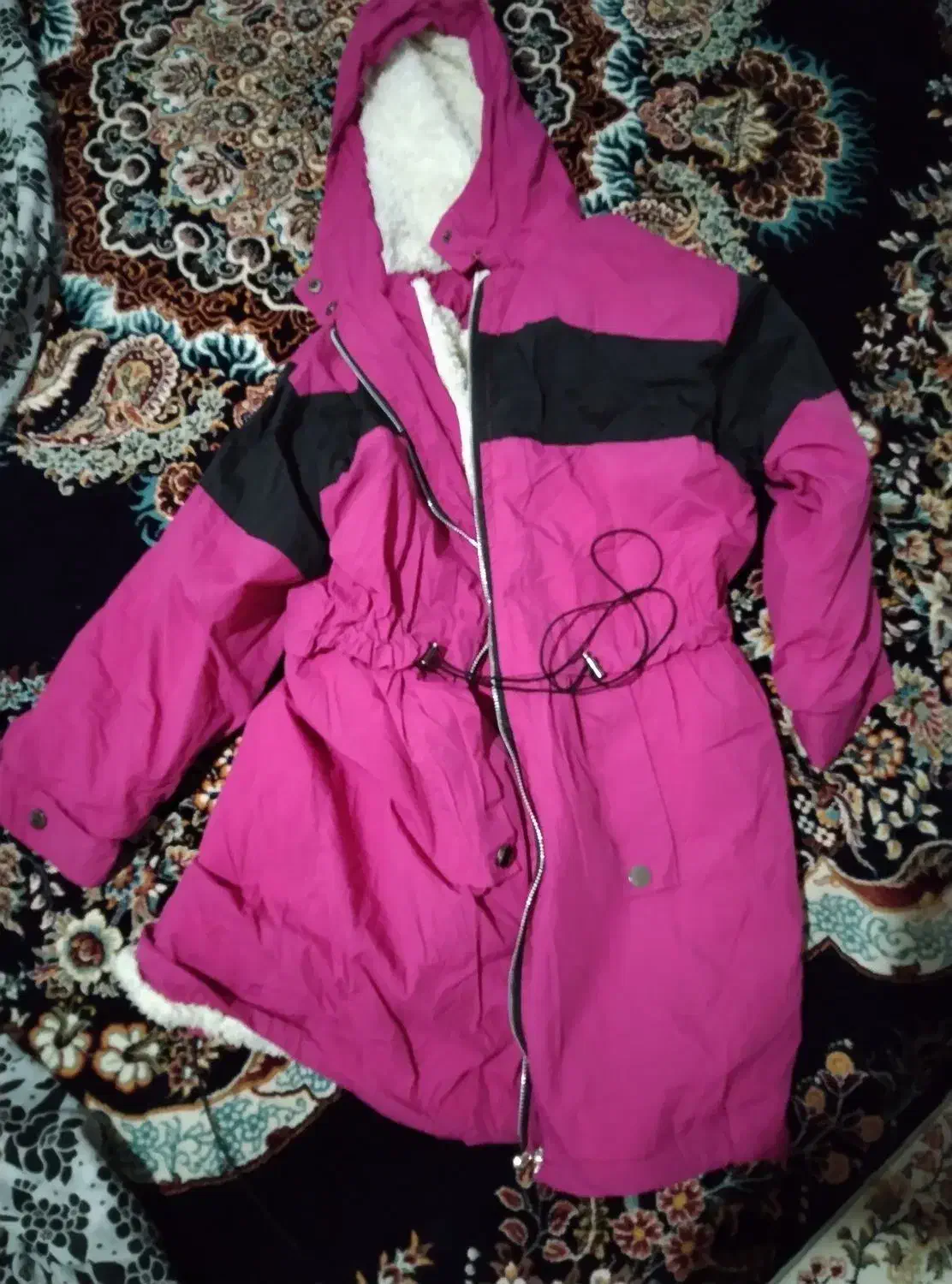 کاپشن صورتی|لباس|قم, مهر آباد|دیوار