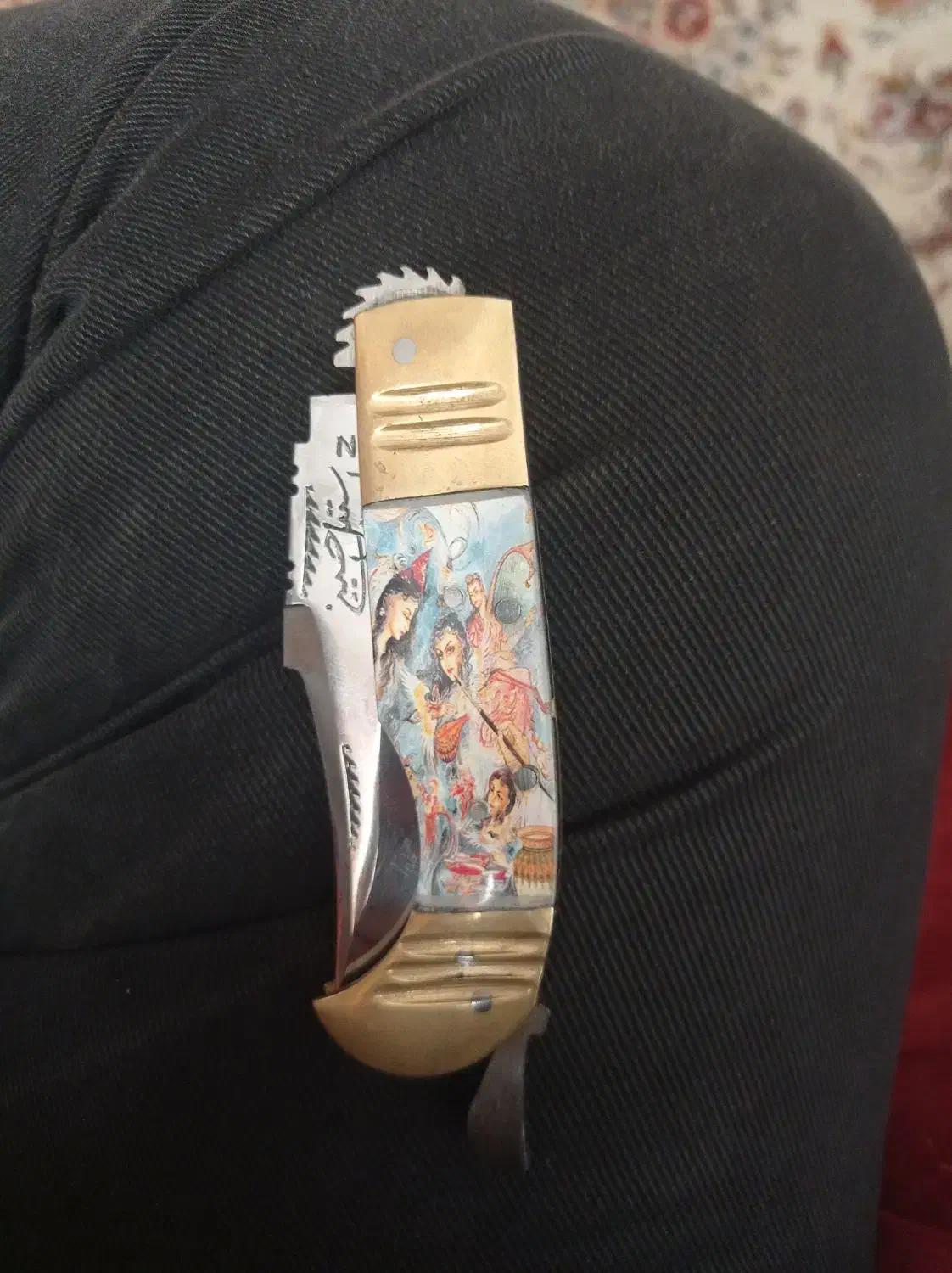 چاقو خوش دست هشت دنده|کوهنوردی و کمپینگ|اردبیل, |دیوار