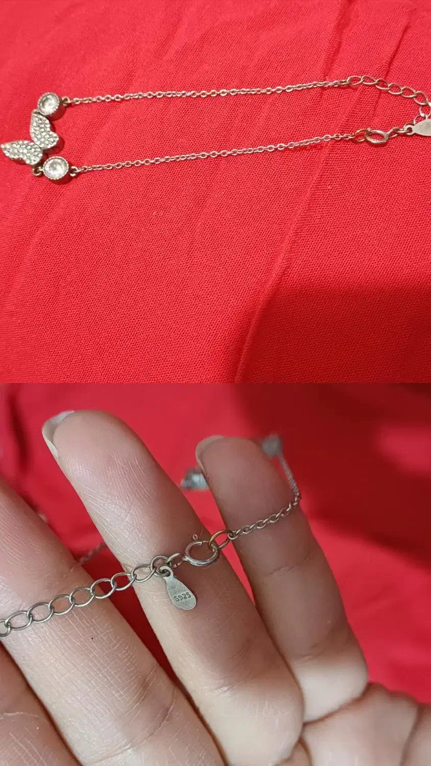 دستبند نقره ایتالیایی|جواهرات|کرمانشاه, |دیوار