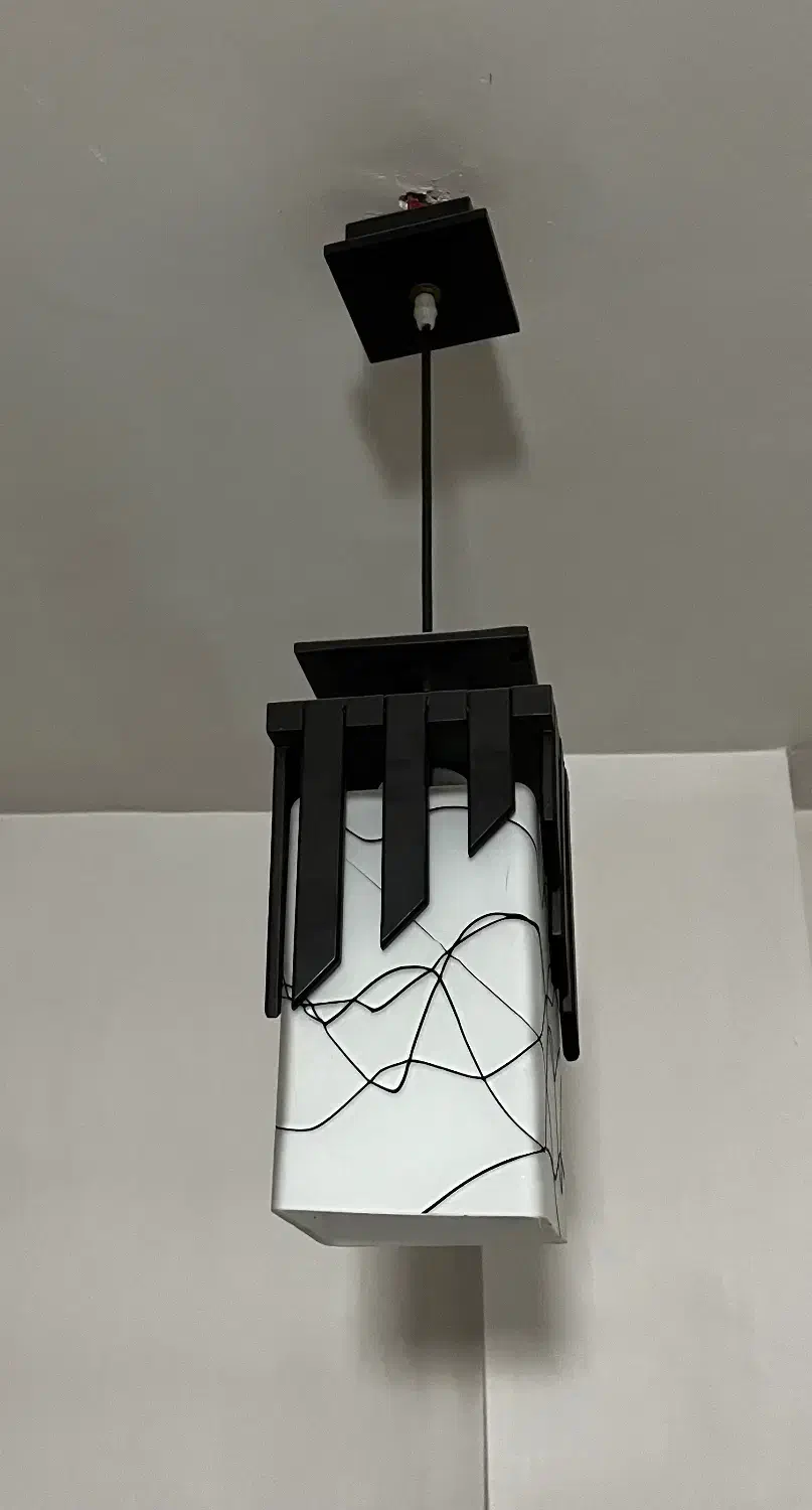 لوستر تک شاخه|لوستر و چراغ آویز|اهواز, کوی ملی راه|دیوار