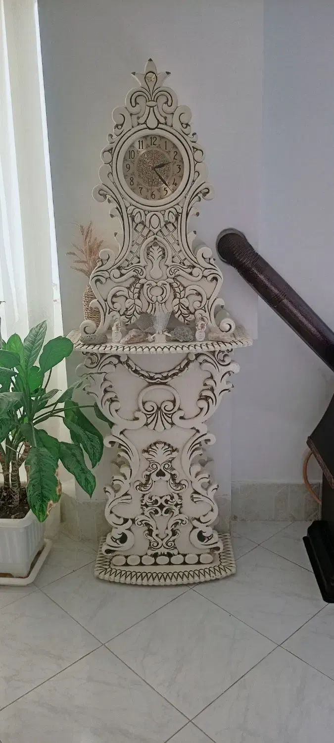 ساعت ایستاده چوب ۲ تیکه|ساعت دیواری و تزئینی|مشهد, رضاشهر|دیوار