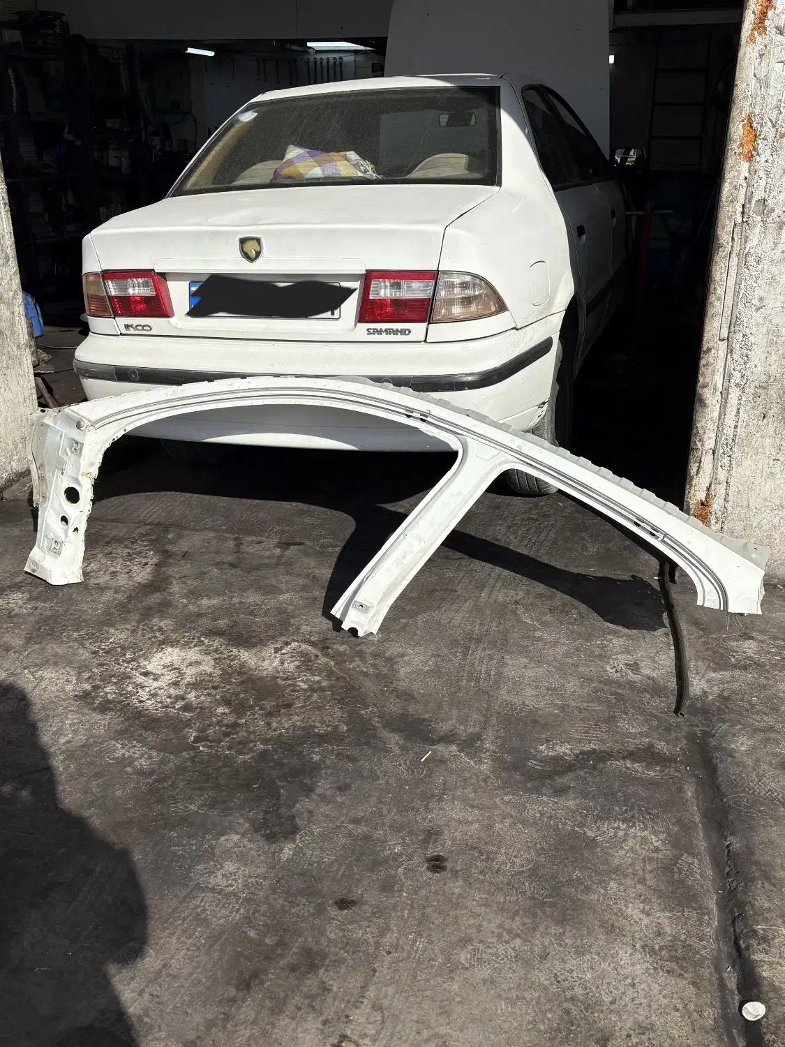 ستون کامل با دوبل ۲۰۶ و ۲۰۷|قطعات یدکی و لوازم جانبی|رباط‌کریم, رباط‌کریم|دیوار