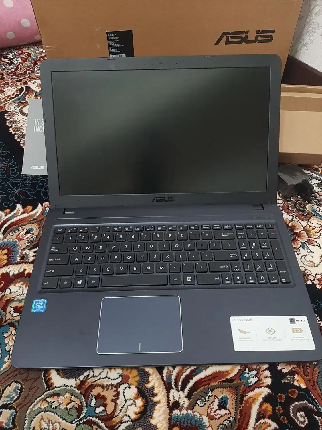 لپتاپ خونگی در حد آکبند|رایانه همراه|اصفهان, طامه|دیوار