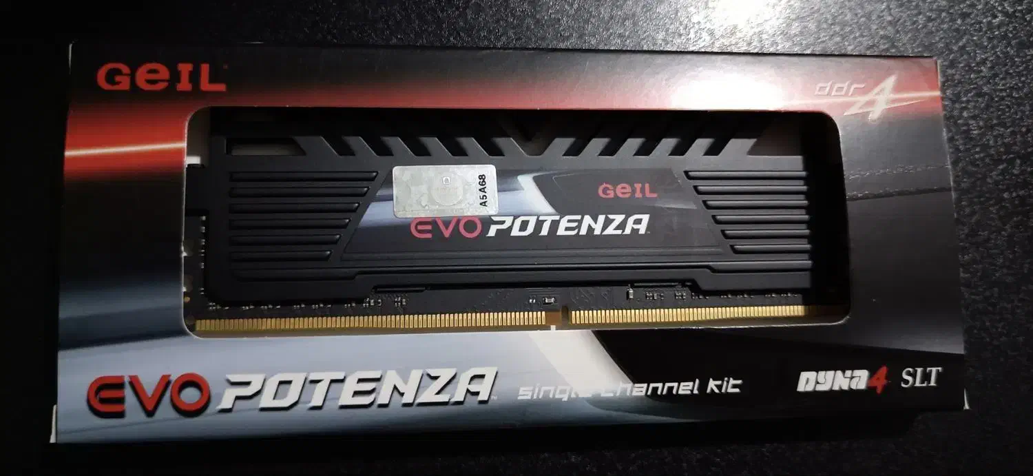 رم 16 گیگ geil دو کاناله مدل evo potenza cl16 3200|قطعات و لوازم جانبی رایانه|نظرآباد, مسکن مهر نظرآباد|دیوار