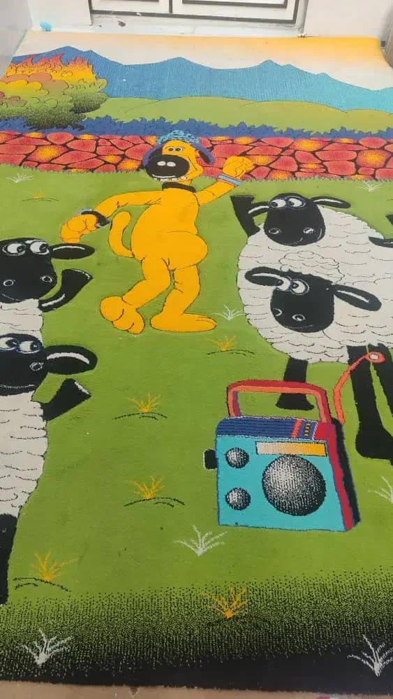 گلیم فرش درحدنو|گلیم، جاجیم، گبه|مهاباد (آذربایجان غربی), |دیوار