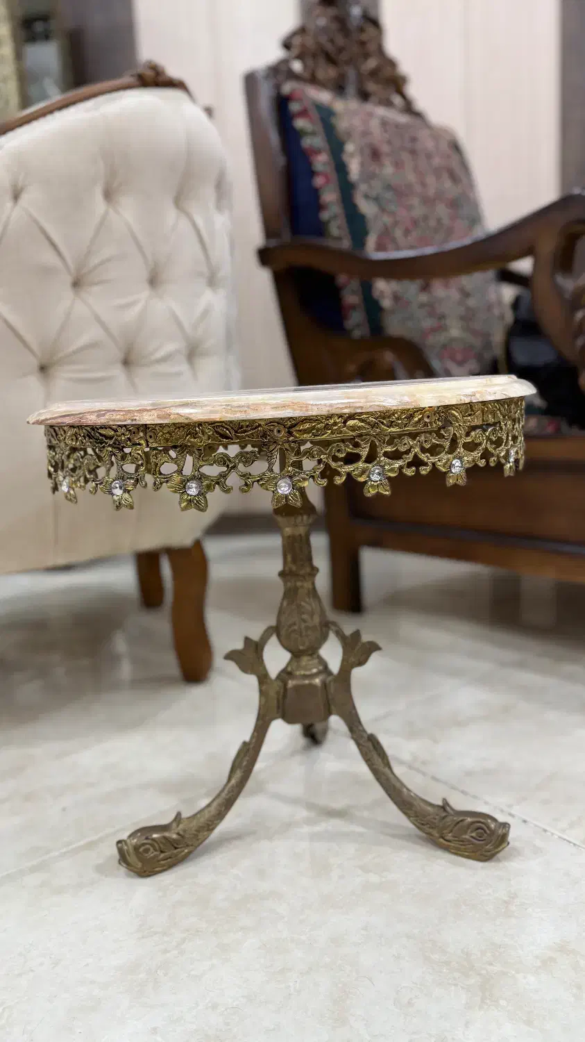 میز جلو مبلی برنز|مبلمان خانگی و میز عسلی|زرند, |دیوار