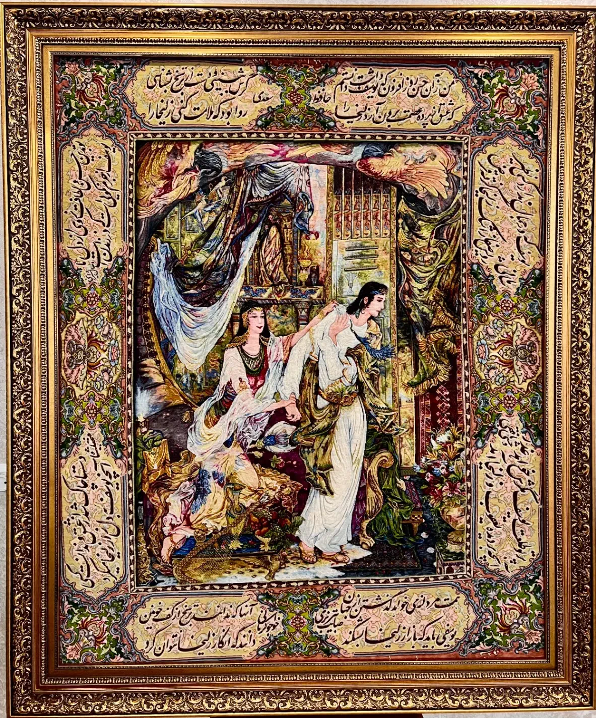 تابلو فرش|تابلو فرش|تبریز, |دیوار