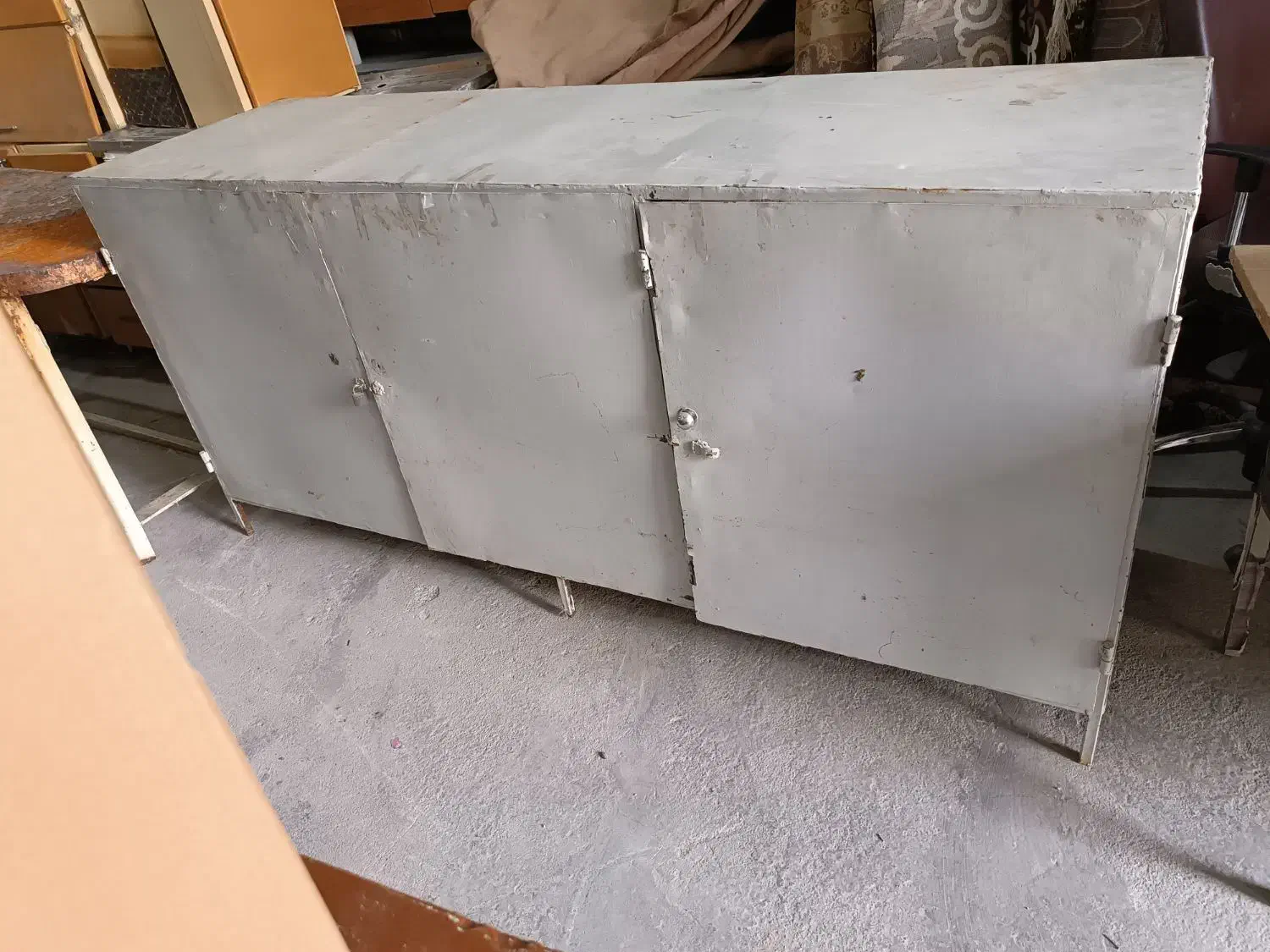 فروش ۲عدد میز کار تمام آهن) بهترین موقعیت خرید|فروشگاه و مغازه|بهبهان, |دیوار