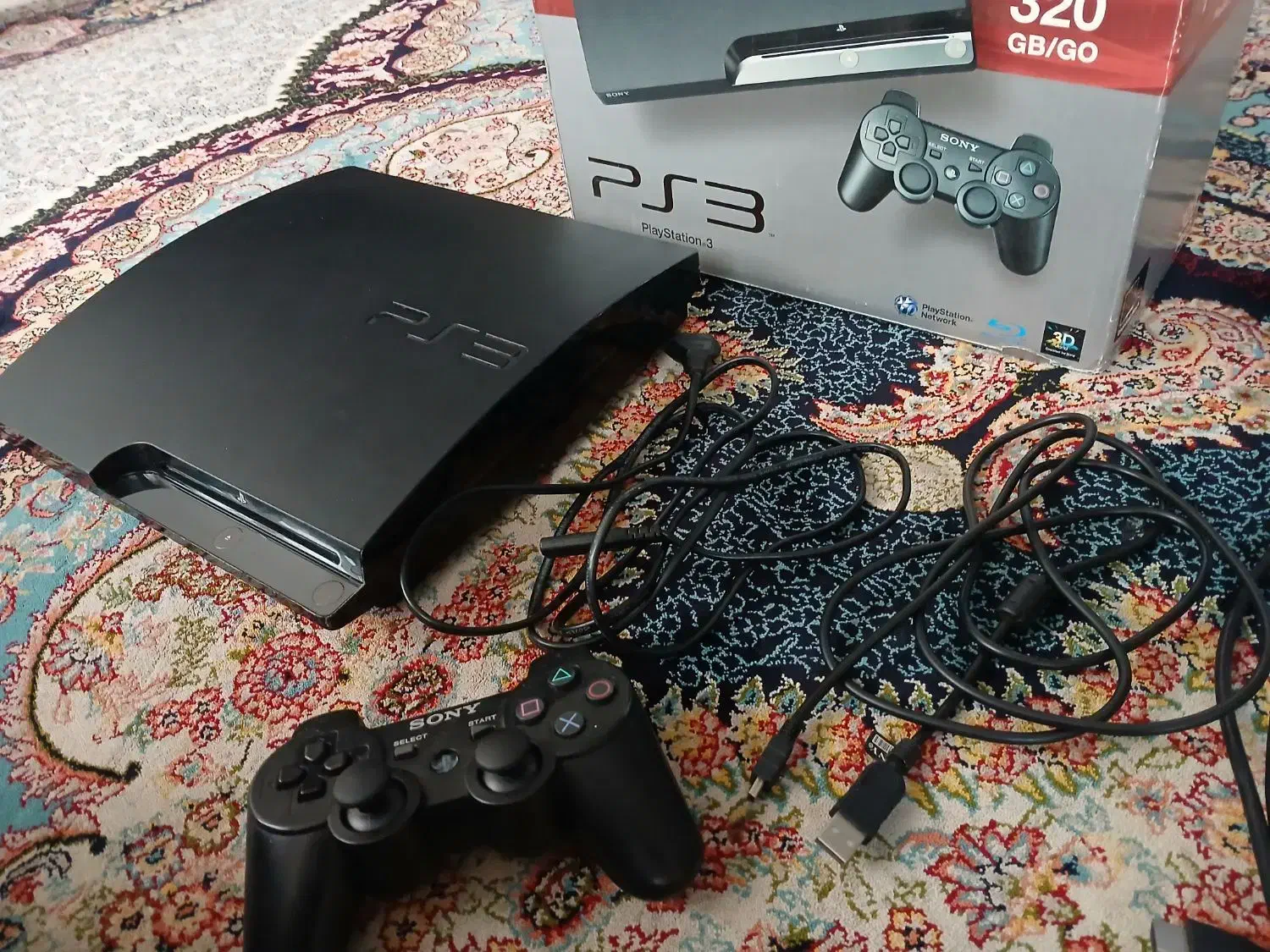 ps3 slim 320GB کپی خور|کنسول، بازی ویدئویی و آنلاین|اندیشه, اندیشه فاز ۱|دیوار