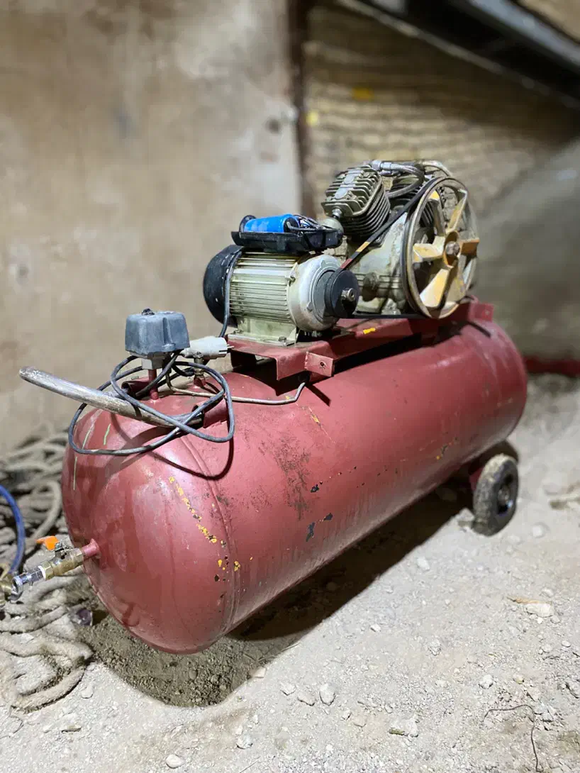 پمپ باد ۲۰۰ لیتری تک فاز|ابزارآلات|پاکدشت, حصار امیر|دیوار