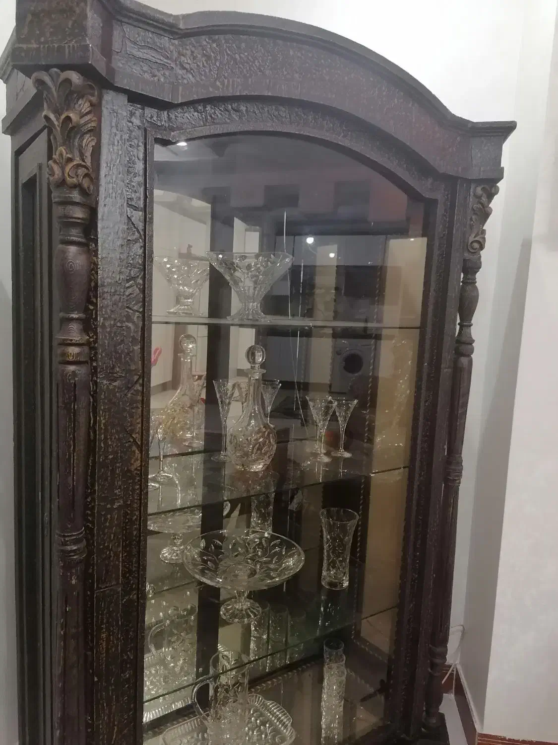 بوفه چوبی|بوفه، ویترین، کنسول|کرج, شاهینویلا|دیوار