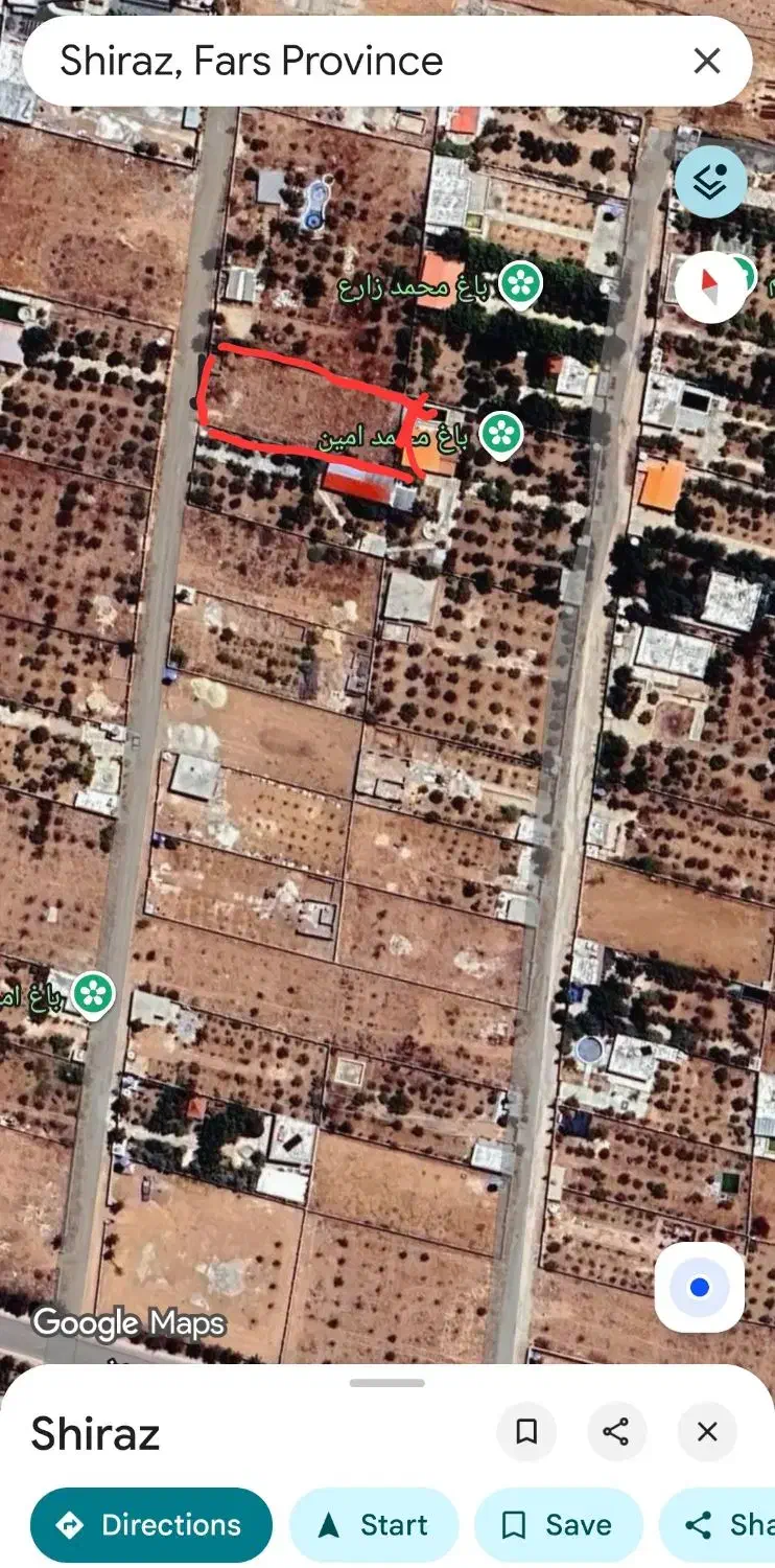 فروش زمین باغشهری در F10 خالدآباد|فروش زمین و ملک کلنگی|شیراز, داریون|دیوار