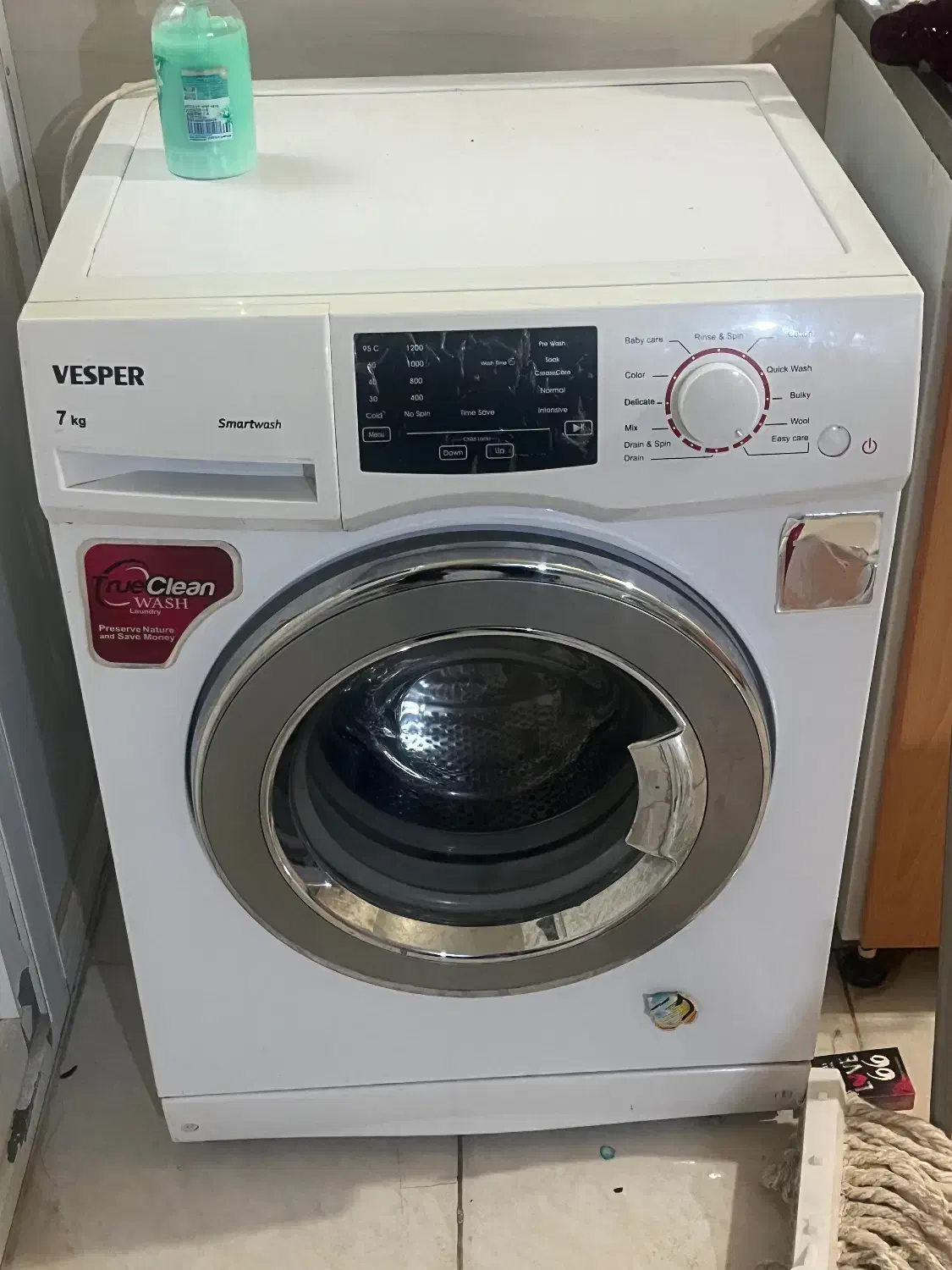 ماشین لباسشویی وسپر تمام اتوماتیک|ماشین لباسشویی و خشککن لباس|شیراز, شهرک دارایی|دیوار