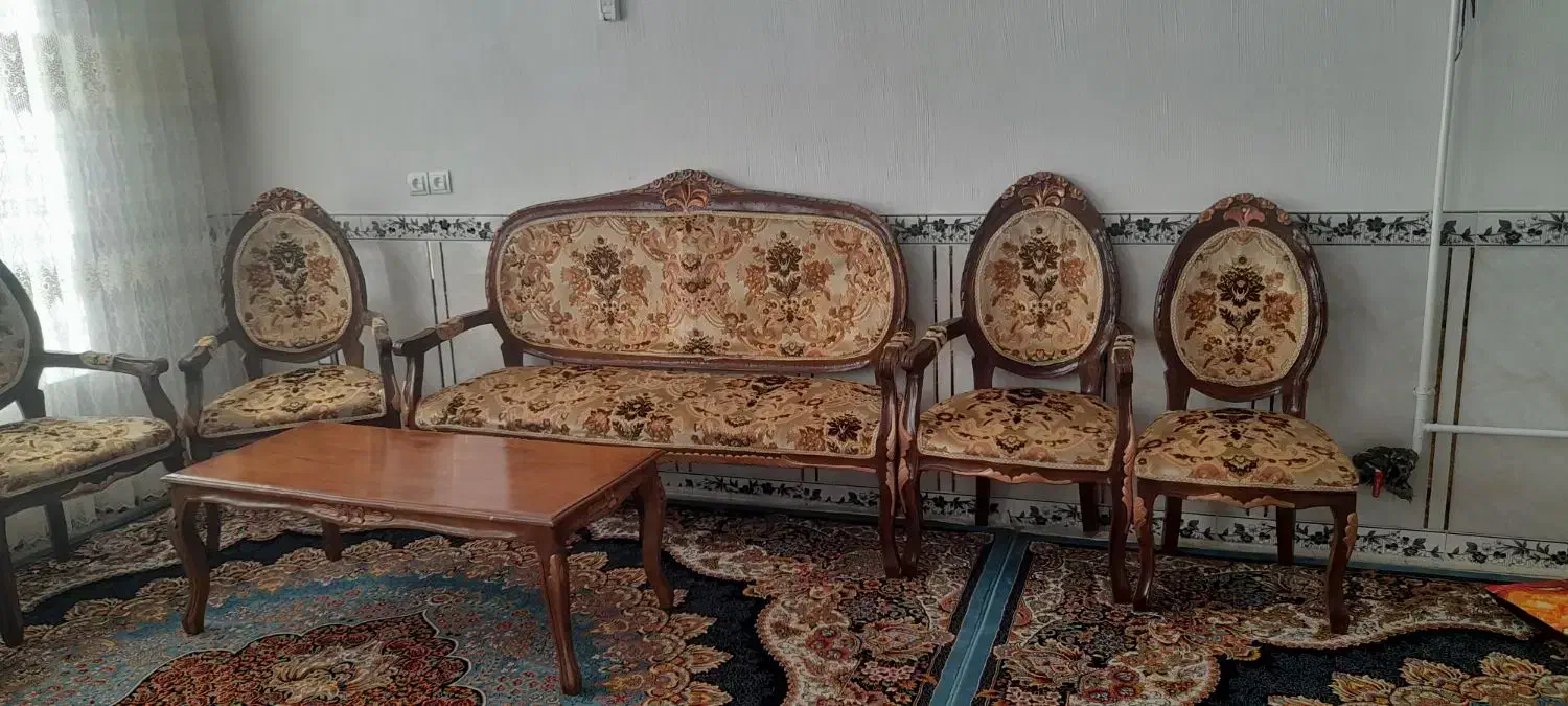 مبل ۹ نفره|مبلمان خانگی و میز عسلی|گیلان غرب, |دیوار