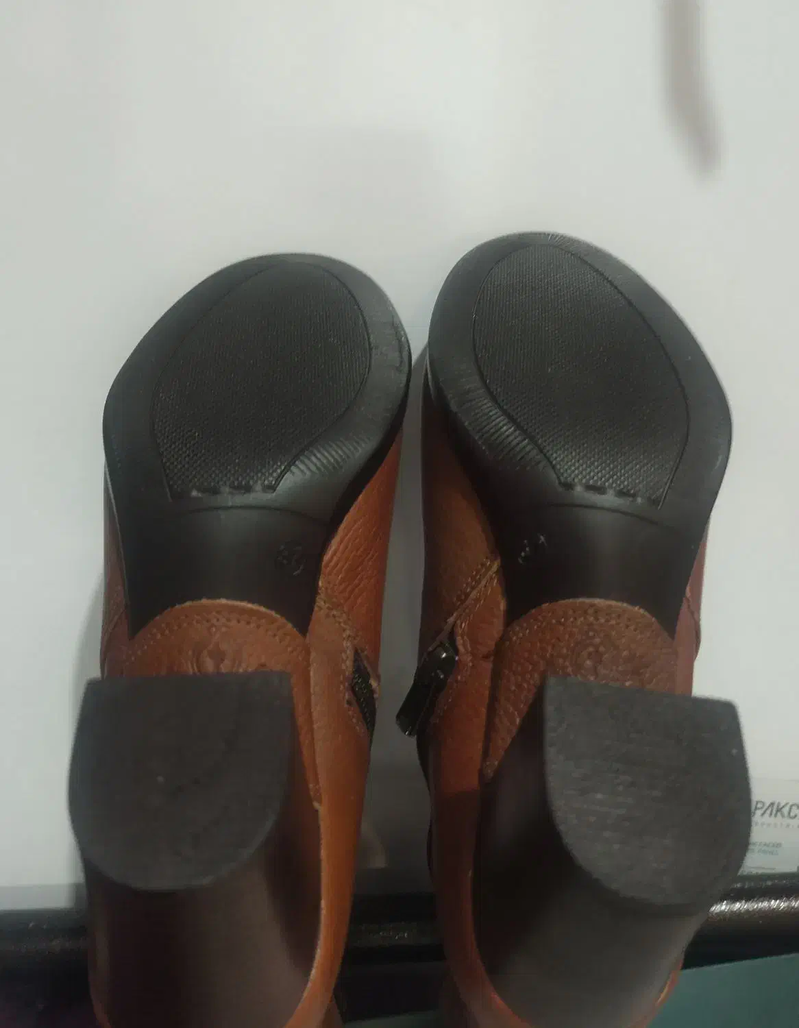 بوت چرم سایز37|کیف، کفش، کمربند|سیرجان, |دیوار