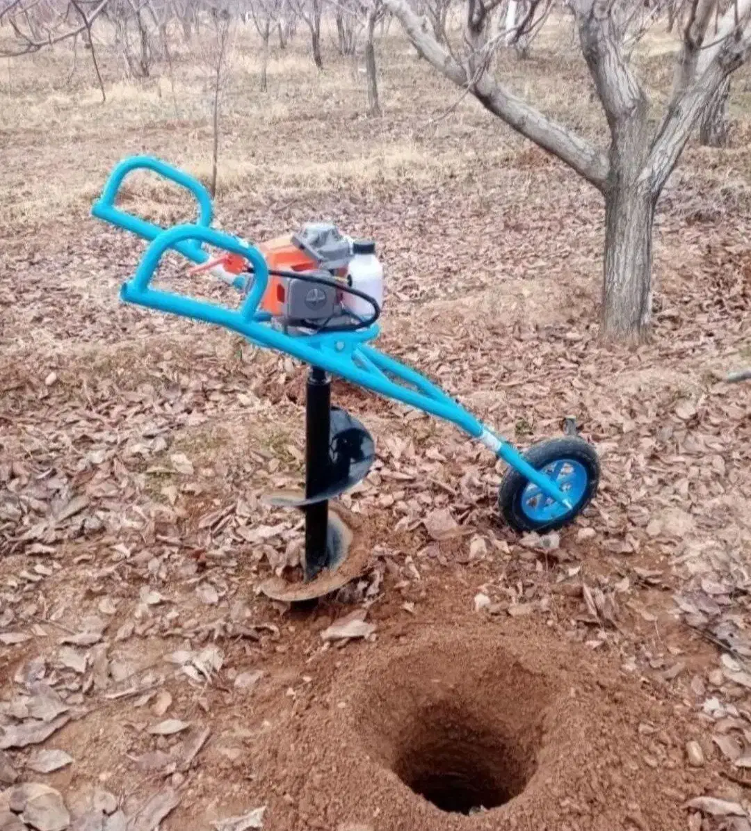 چاله کن فرغونی دستی دوکاره موتور 200AY تکی|ماشینآلات صنعتی|تهران, دستغیب|دیوار