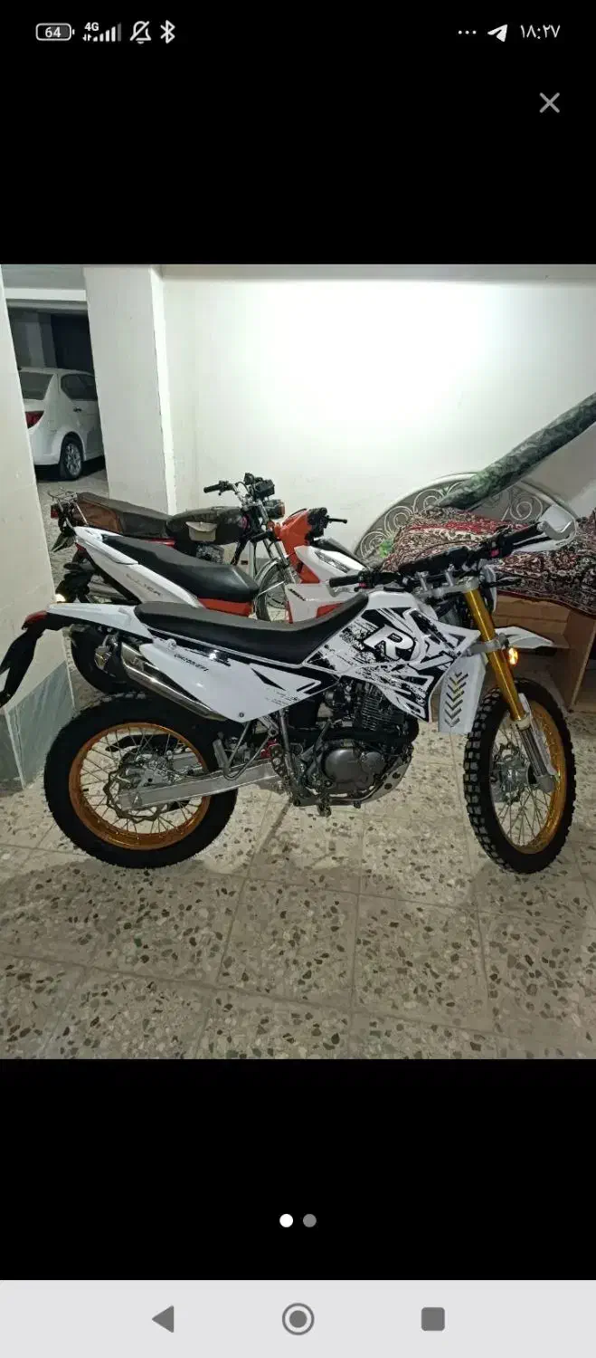 تریل روان ۲۰۰سی سی|موتورسیکلت|مبارکه, |دیوار