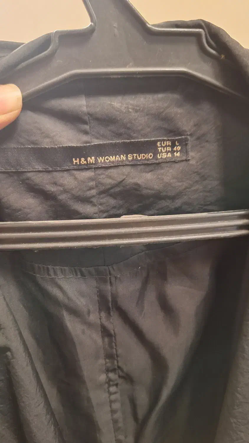 پالتو بارونی مشکی|لباس|مشهد, سجاد شهر|دیوار