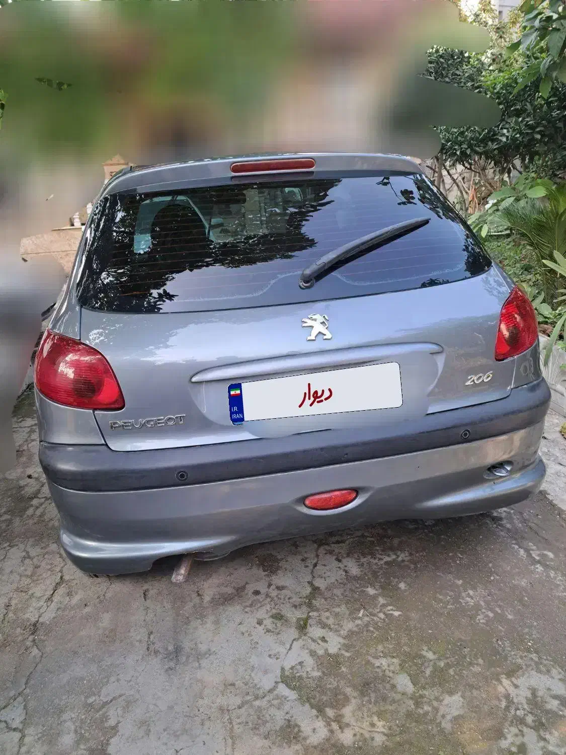 206 تیپ ۲ مدل ۹۵|خودرو سواری و وانت|نوشهر, |دیوار