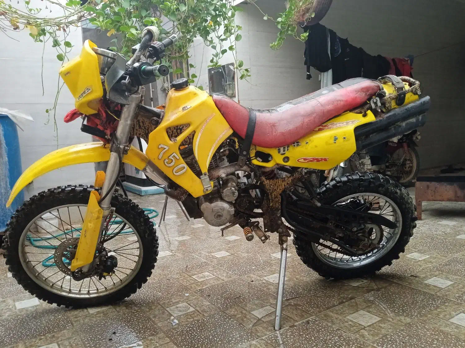 موتور تریل|موتورسیکلت|امیدیه, |دیوار