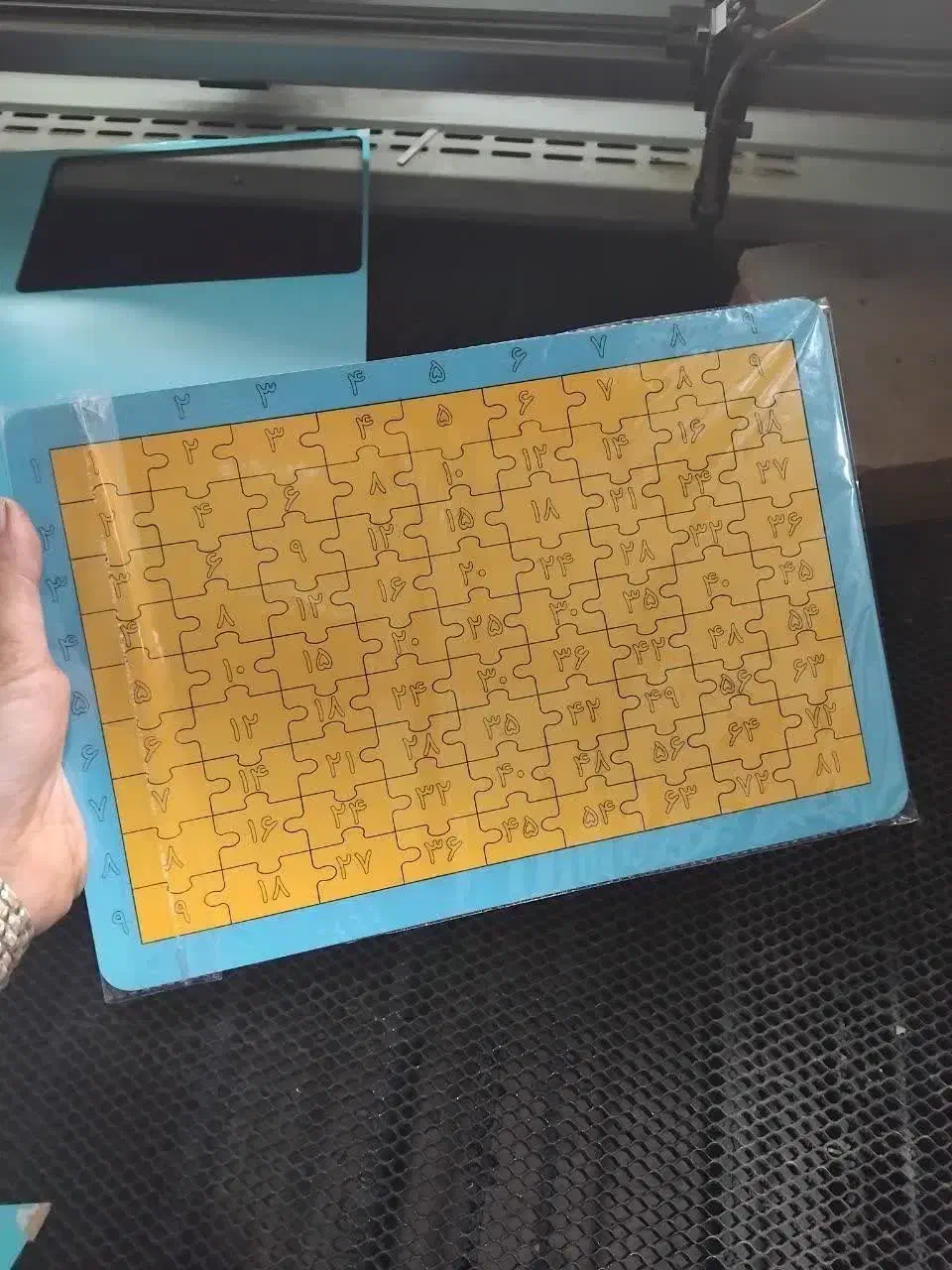 ضرب پازلی چوبی|لوازم التحریر|تهران, شهرک زینبیه|دیوار