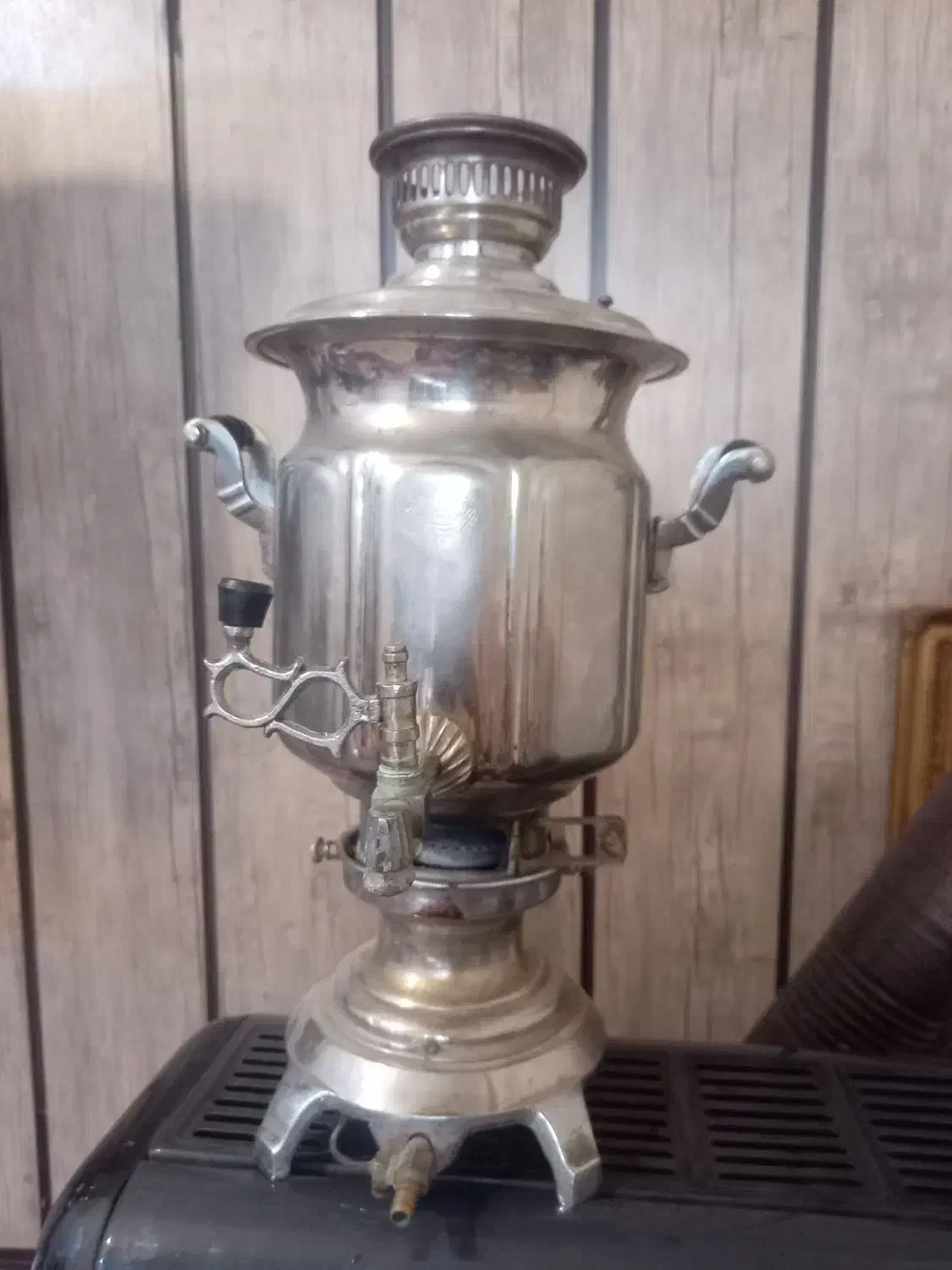 سماورقدیمی عتیقه|سماور، چایساز، قهوهساز|مشهد, حضرت حجت|دیوار