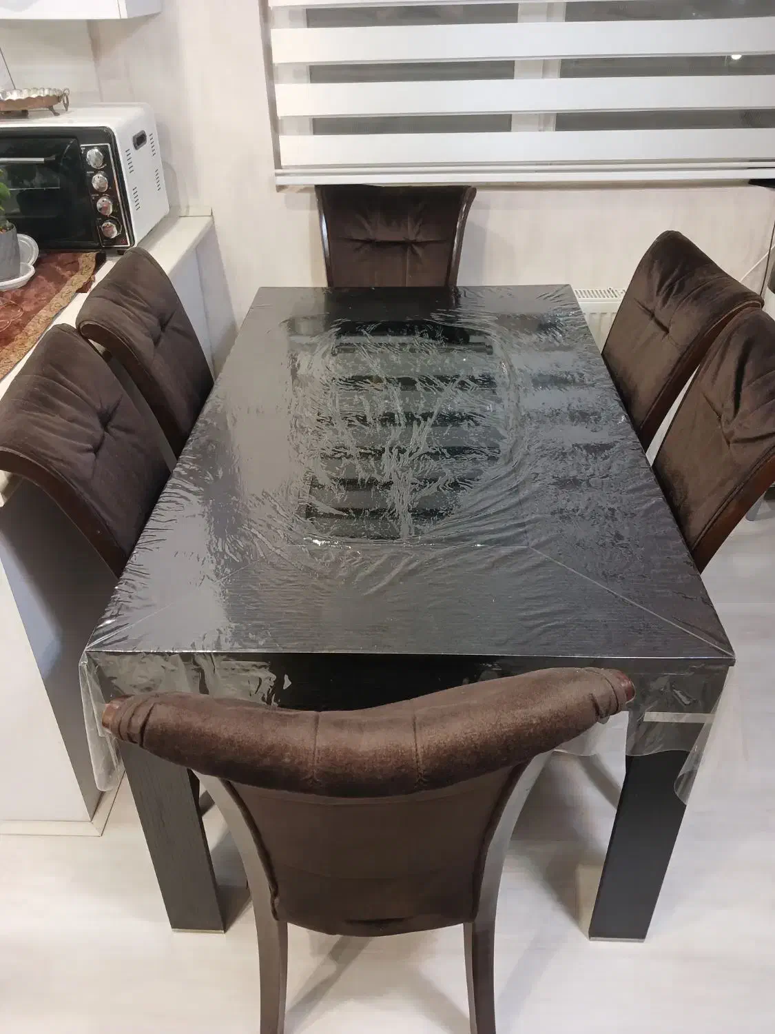 میز غذاخوری شش نفره|میز و صندلی غذاخوری|اراک, |دیوار