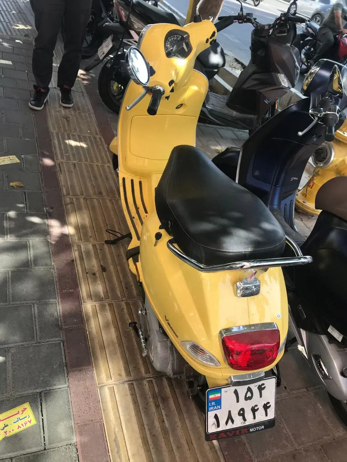 موتور سیکلت وسپا. vespa v|موتورسیکلت|تهران, اقدسیه|دیوار