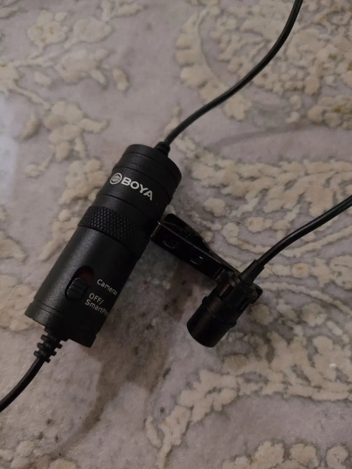 میکروفن یقه ای Boya BY-M1 در حده نو و کم کارکرد|لوازم جانبی موبایل و تبلت|تهران, تهرانپارس شرقی|دیوار