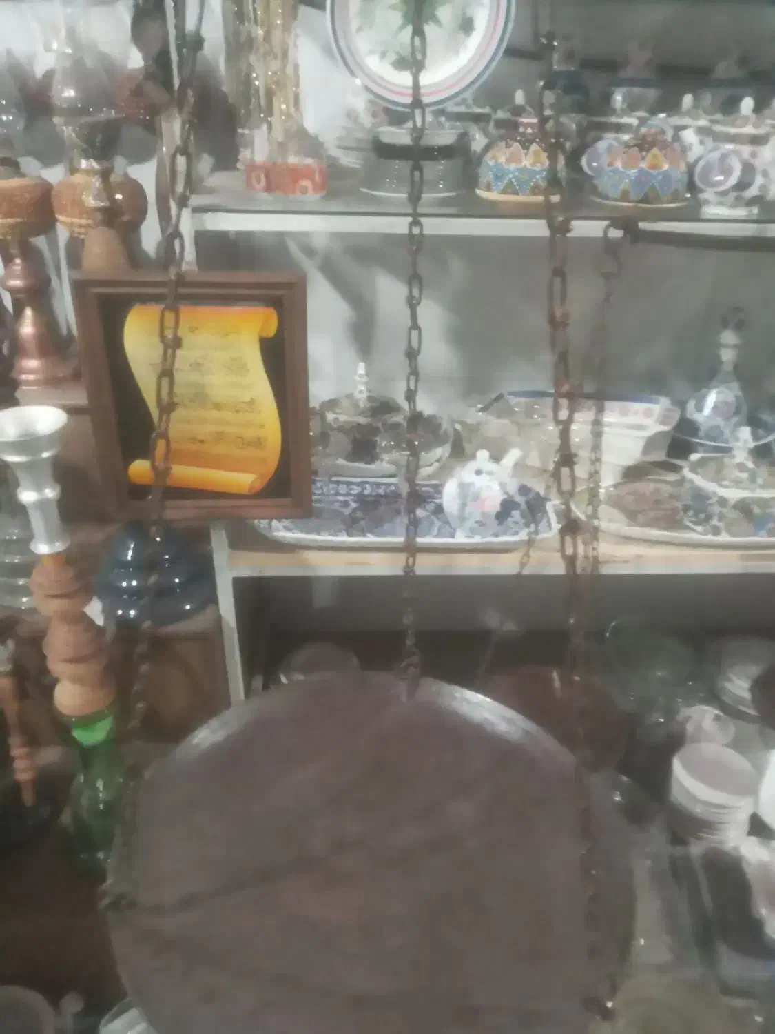 ترازوی فولادی عتیقه|کلکسیون اشیاء عتیقه|کهریزک, |دیوار