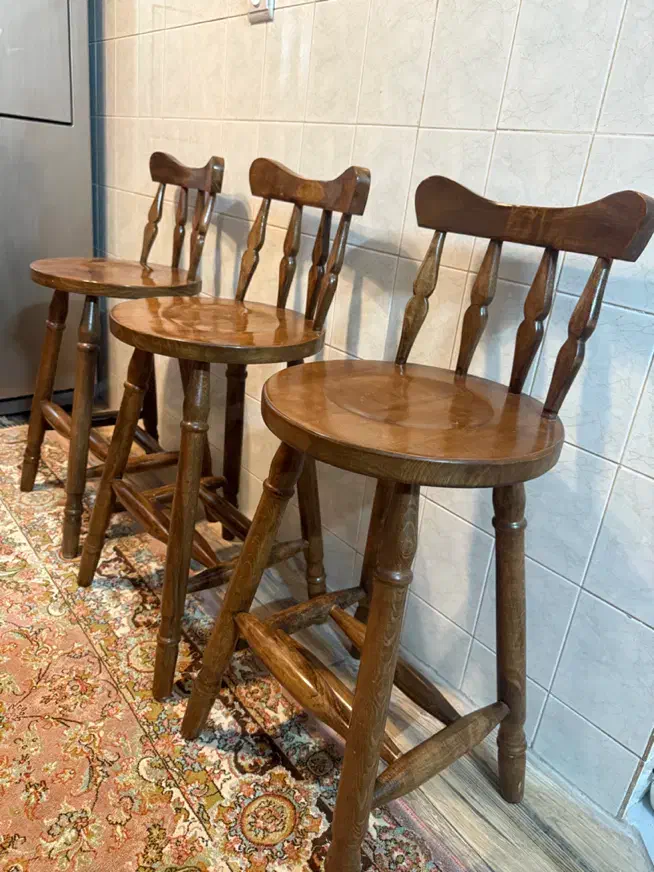 ۳ عدد صندلی کانتر|صندلی و نیمکت|فردیس, شهرک شهید حسینی|دیوار