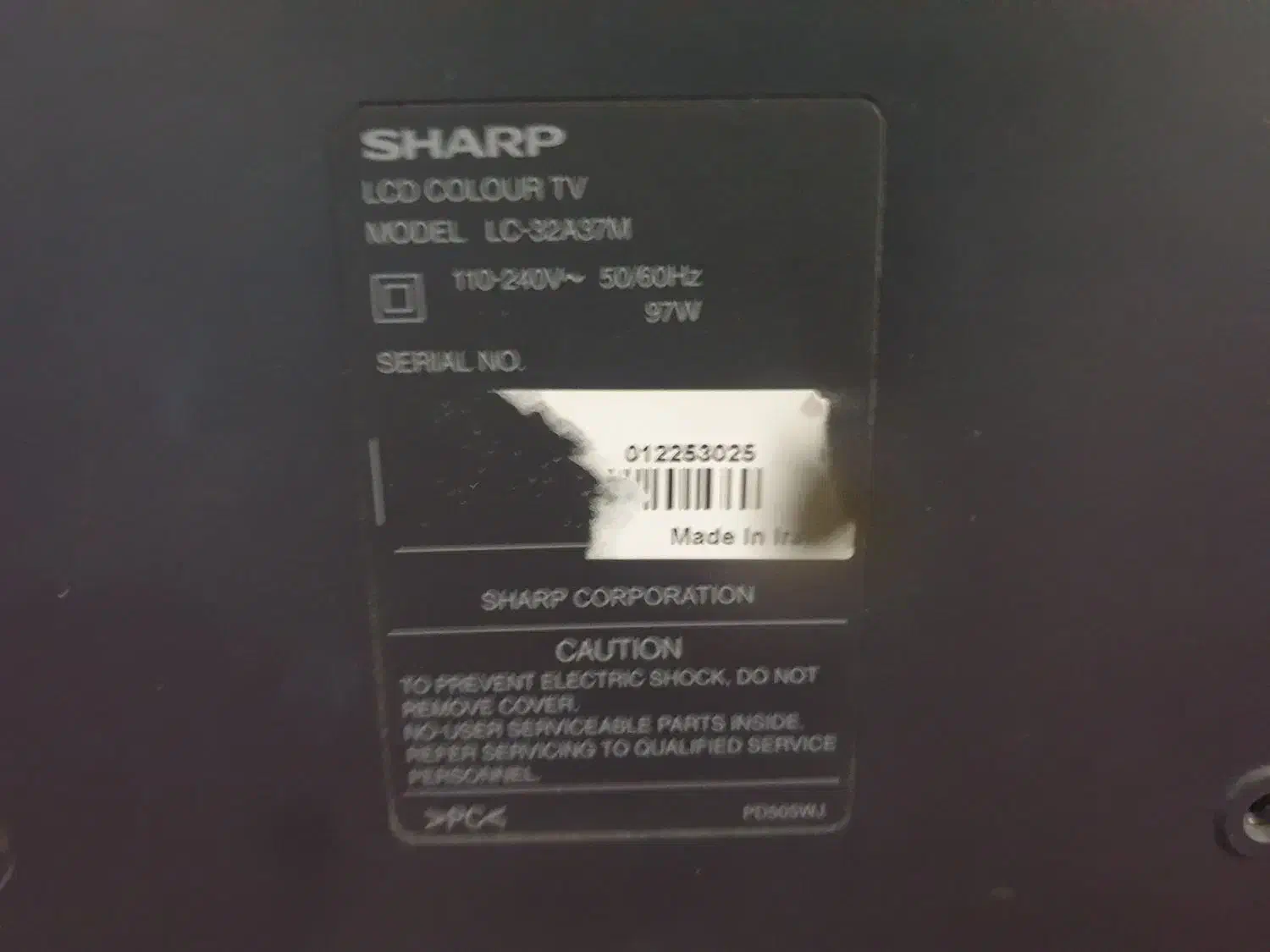 ال سی دی شارپ ۳۲|تلویزیون و پروژکتور|بناب, |دیوار