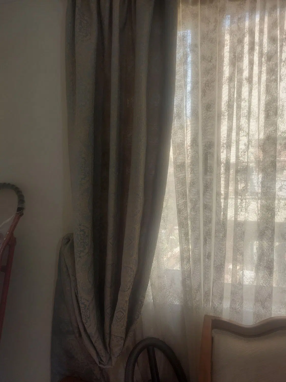 پرده با والان عرض ۲ متر طول ۲/۵|پرده، رانر، رومیزی|تهران, بریانک|دیوار