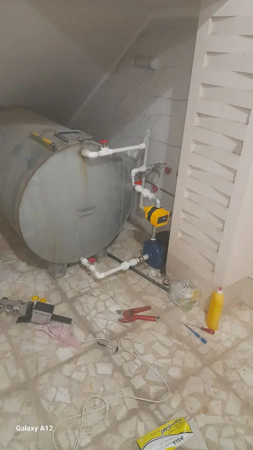 لوله کشی و تعمیرات نصب پمپ وتعمیرات نصب مخازن|خدمات پیشه و مهارت|شاهینشهر, مخابرات (شهید بهشتی)|دیوار