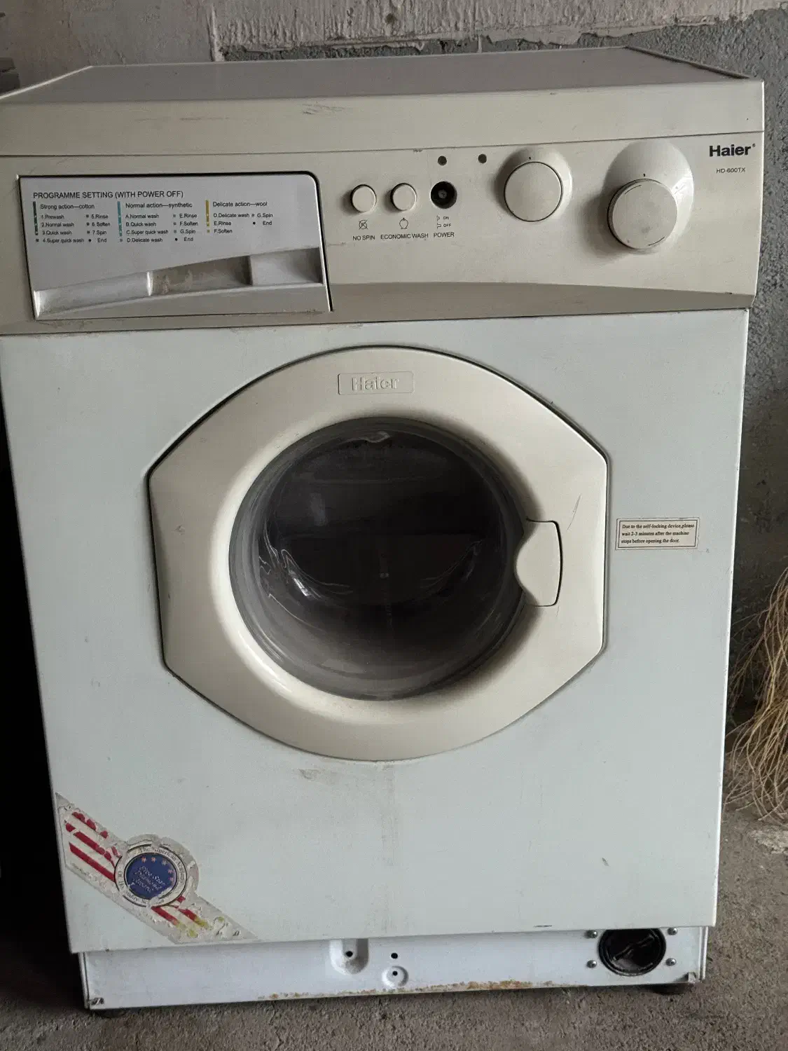لباسشویی Haier|ماشین لباسشویی و خشککن لباس|نقده, |دیوار