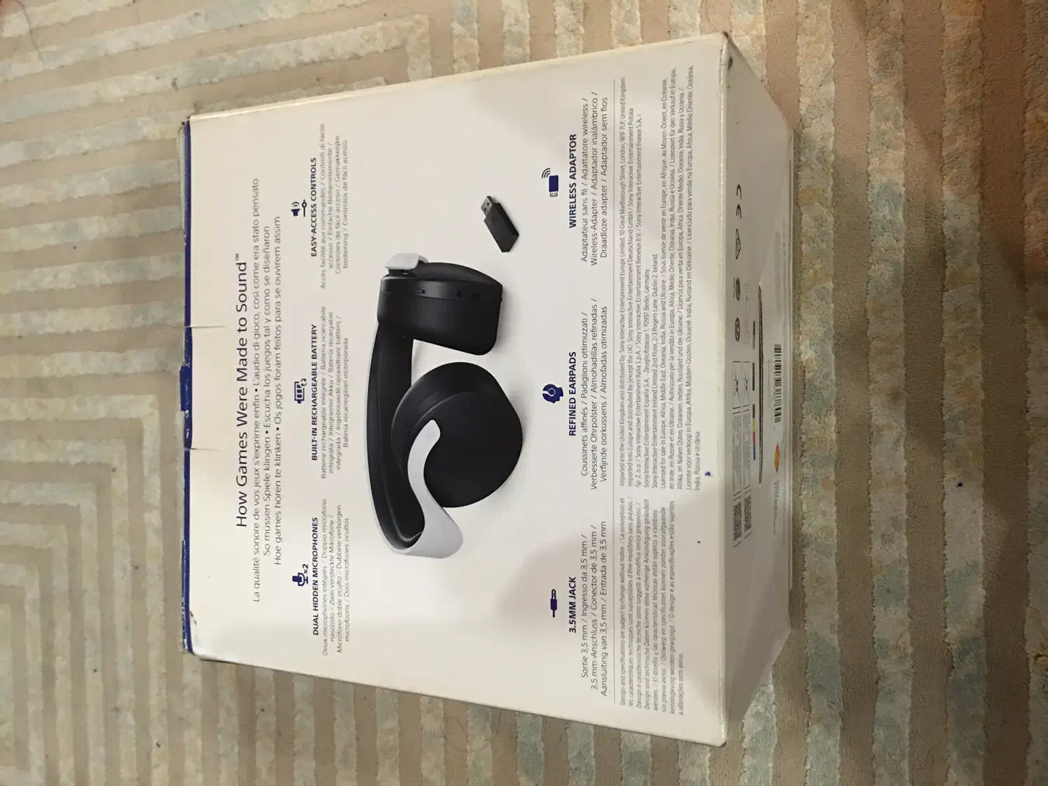 هدفون ps5 در حد نو|کنسول، بازی ویدئویی و آنلاین|تهران, مهران|دیوار