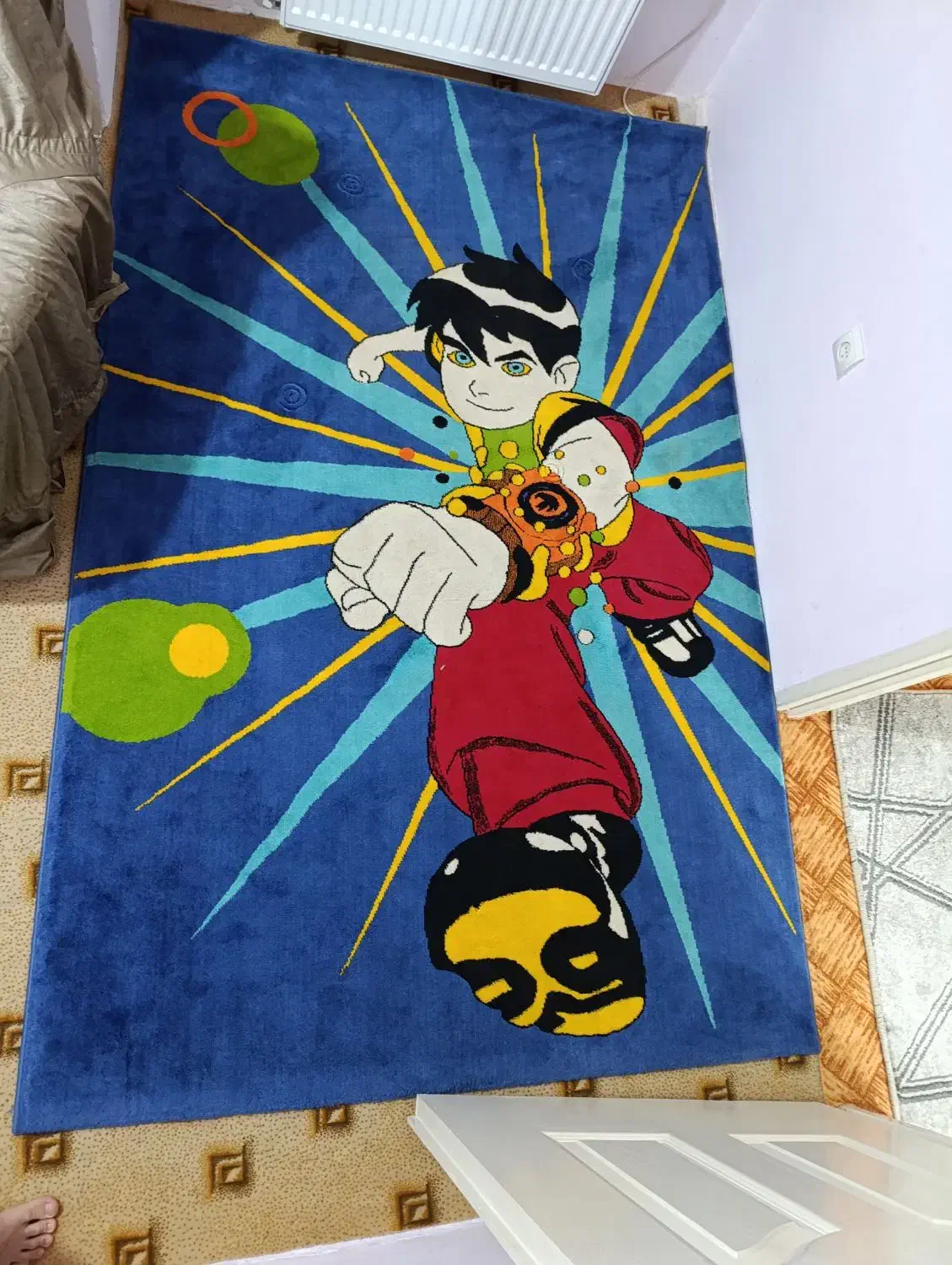 فرش ماشینی ۴ متری درحد نو|فرش|محمدیه-قزوین, |دیوار