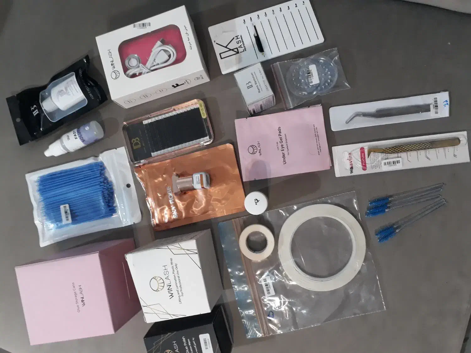 مواد و لوازم کاشت مژه|آرایشی، بهداشتی، درمانی|بیرجند, |دیوار