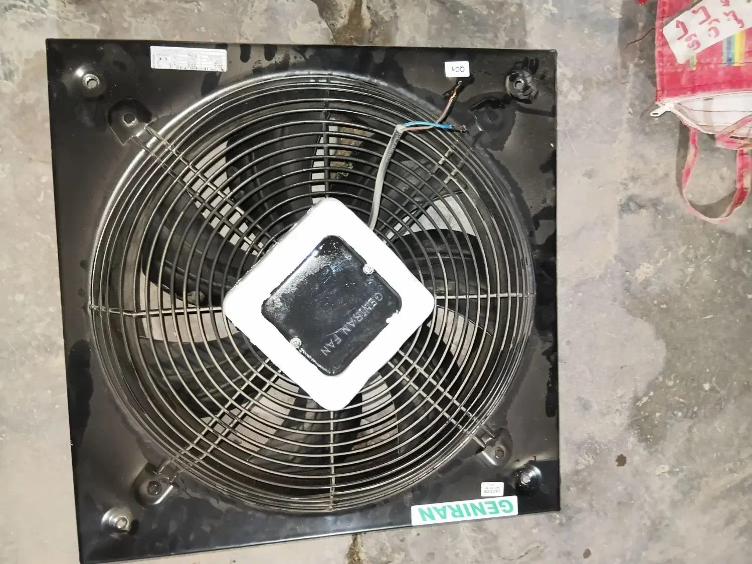 فن تهویه سایز ۴۰|پنکه و تصفیه‌کنندهٔ هوا|شوشتر, |دیوار