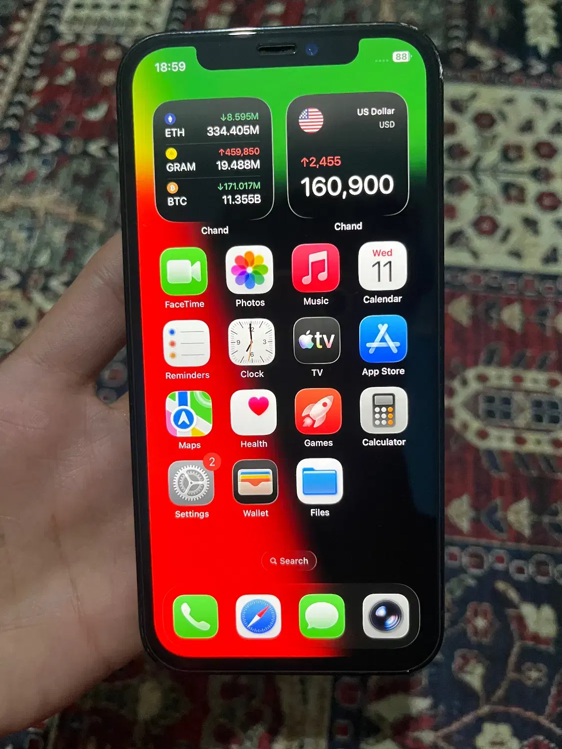 iPhone 12 pro 128 LLA|موبایل|گرگان, |دیوار