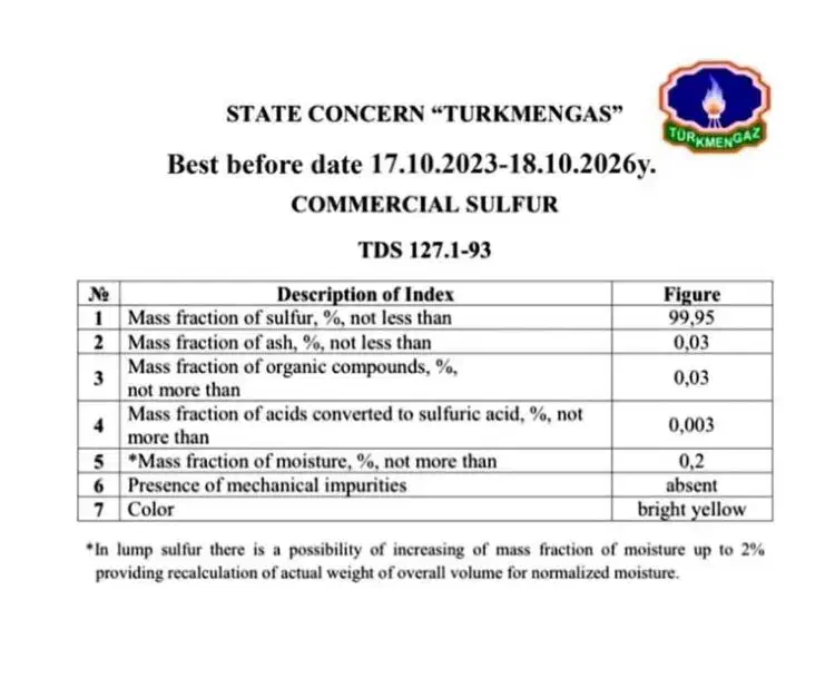 گوگرد گرانول ترکمنستان تامینی|حراج|بندرعباس, |دیوار